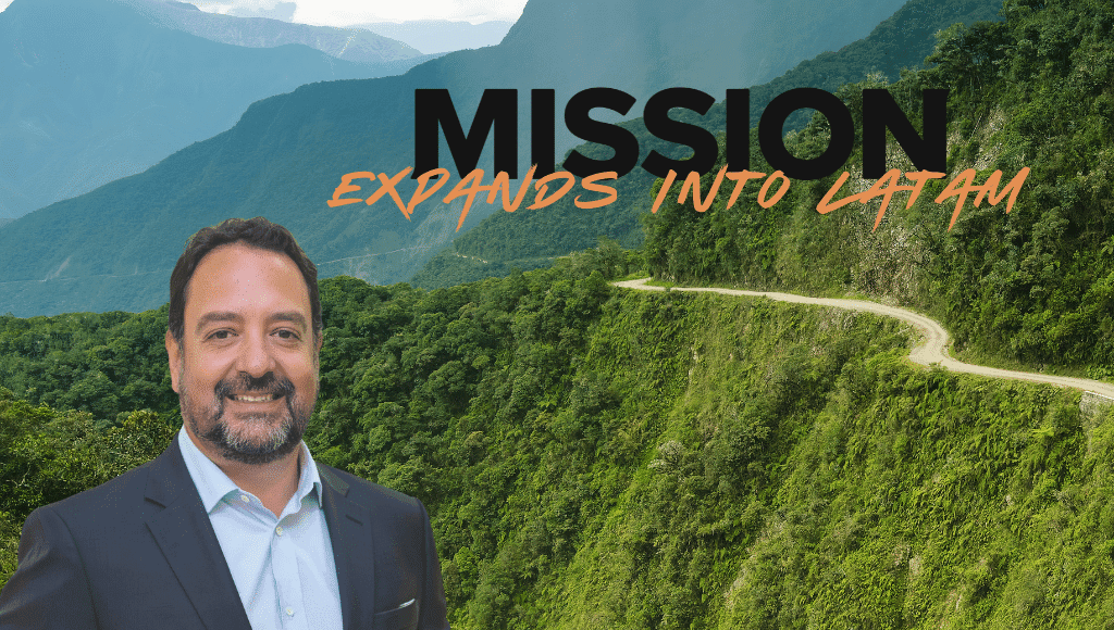 MISSION Expands into Latin America with Alejandro Pedroza as President